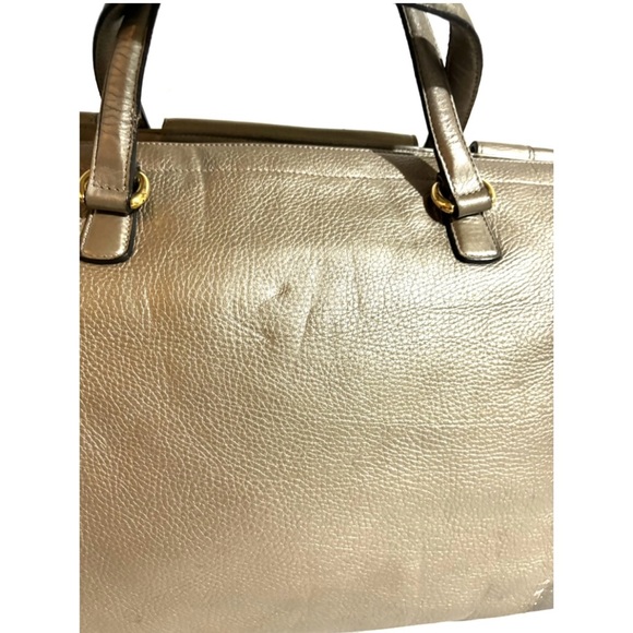 Gucci beige large leather handle handbag - Picture 8 of 11